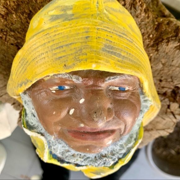 Vintage Seaman Concrete/Chalk? Head - Picture 7 of 13